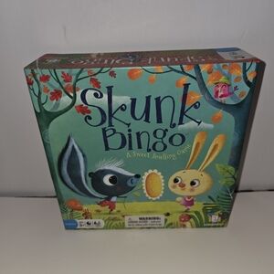 Skunk Bingo Game COMPLETE Gamewright 2013 Kids Animals Preschool Homeschool